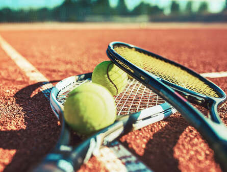 Terrains de tennis