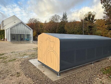 Abris vélos sécurisés 